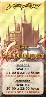 Horario de WoE